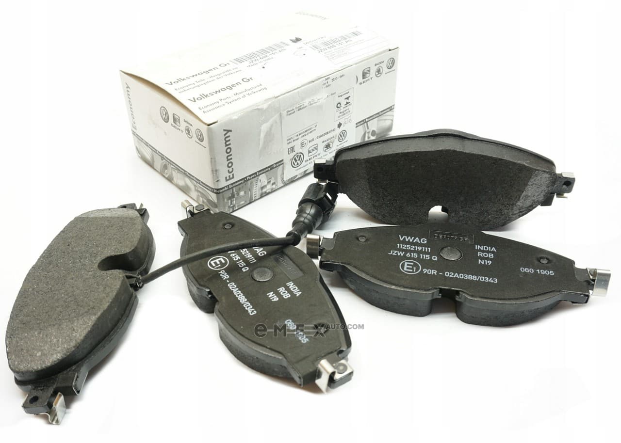 OEM PAD KIT, DISC BRAKE JZW698151AN