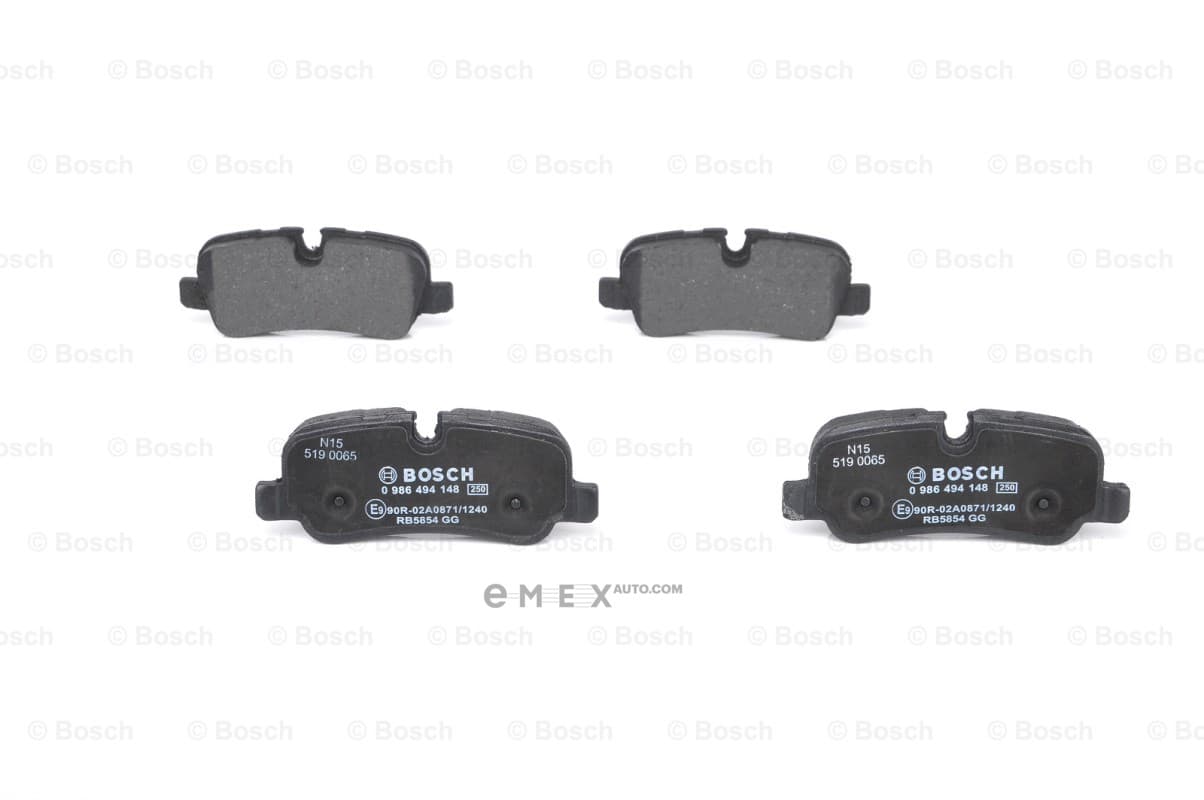 OEM BRAKE PAD FRT-DISCOVERY IV 0986494148