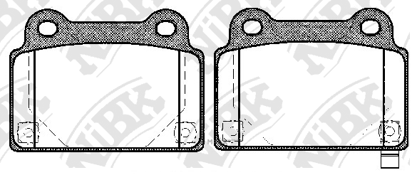 OEM PAD KIT, DISC BRAKE PN23002S