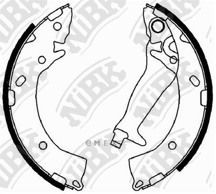 OEM SHOE KIT, DRUM BRAKE FN0609