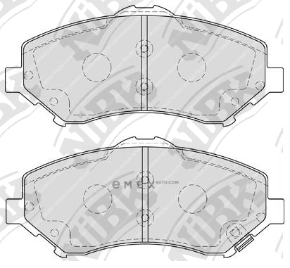 OEM PAD KIT, DISC BRAKE PN0496