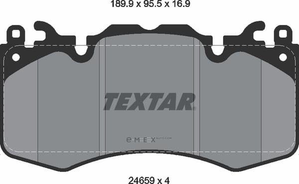 OEM PAD KIT, DISC BRAKE 2465901