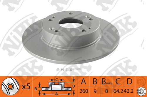 OEM BRAKE DRUM RN1362