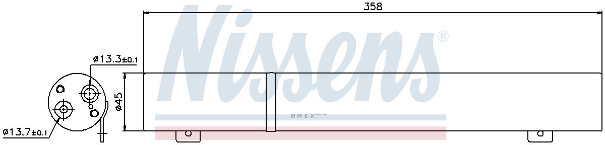 OEM RECEIVER TANK, AIR CONDITIONER 95487