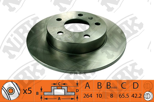 OEM BRAKE ROTOR RN1380