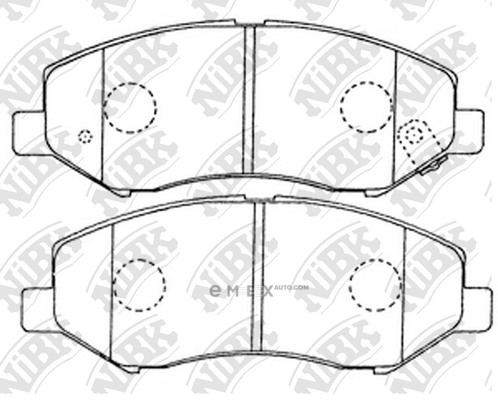 OEM PAD KIT, DISC BRAKE PN2317