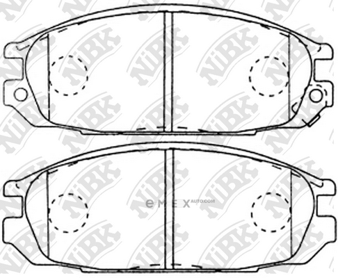 OEM PAD KIT, DISC BRAKE PN2371