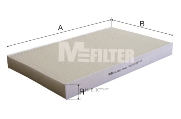 OEM FILTER ASSY, CABIN AIR K940