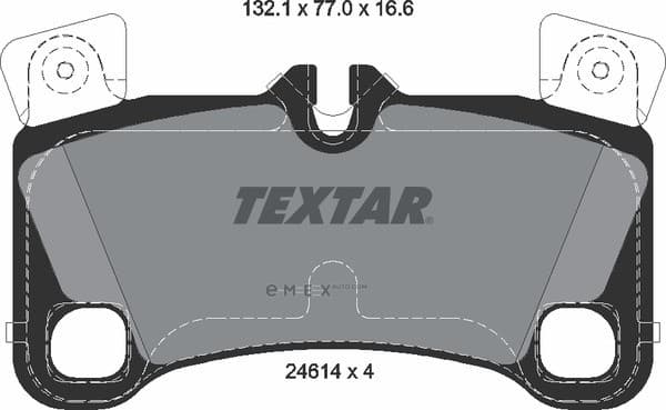 OEM BRAKE PAD-VW/AUDI 2461401