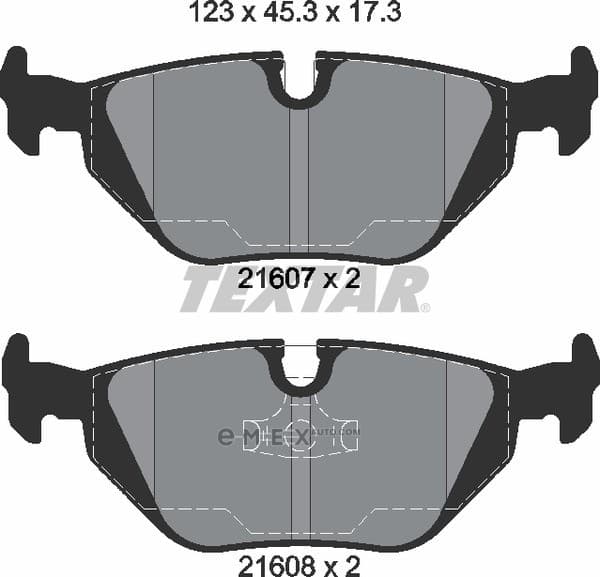 OEM PAD KIT, DISC BRAKE 2160702