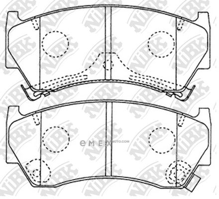 OEM PAD KIT, DISC BRAKE PN2356