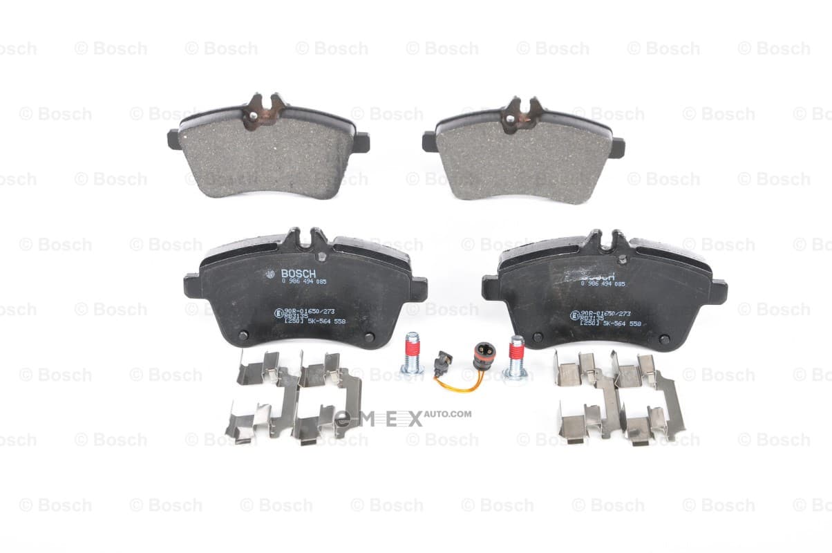 OEM PAD KIT, DISC BRAKE 0986494085