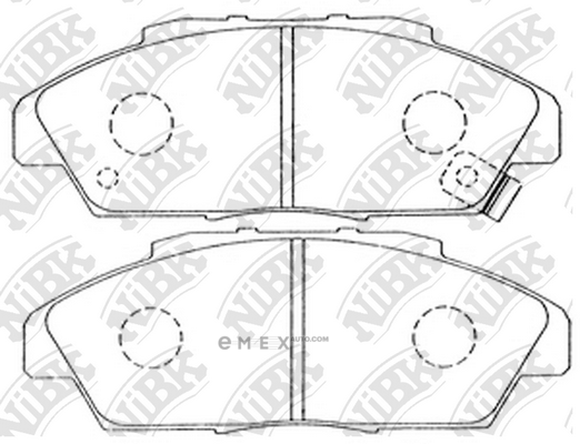 OEM PAD KIT, DISC BRAKE PN8223