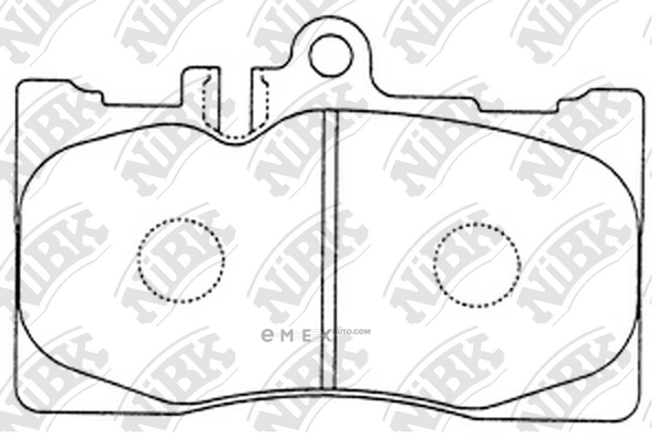 OEM PAD KIT, DISC BRAKE PN1455