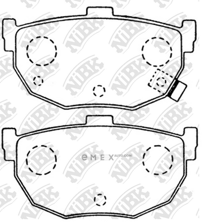 OEM PAD KIT, DISC BRAKE PN2130