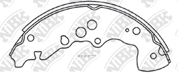 OEM SHOE KIT, DRUM BRAKE FN9968