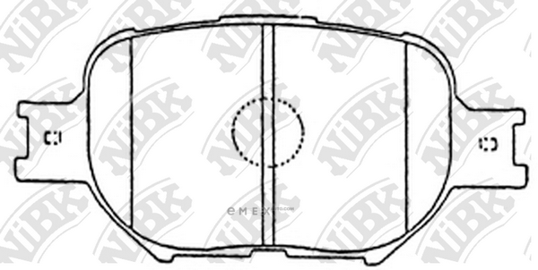 OEM PAD KIT, DISC BRAKE PN1430