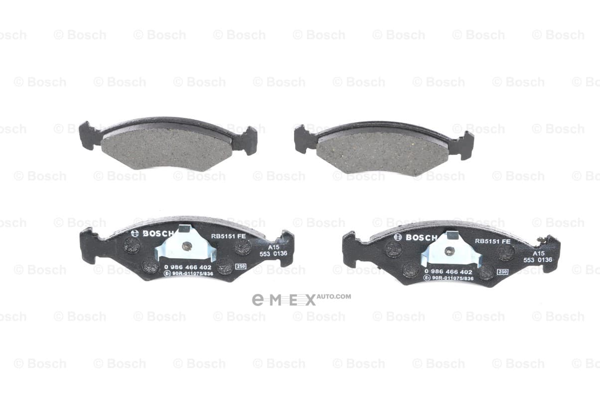 OEM BREMSBELAG 0986466402