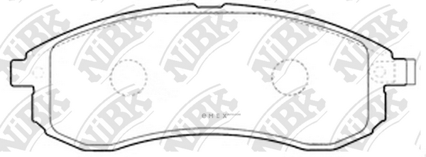 OEM PAD KIT, DISC BRAKE PN3808