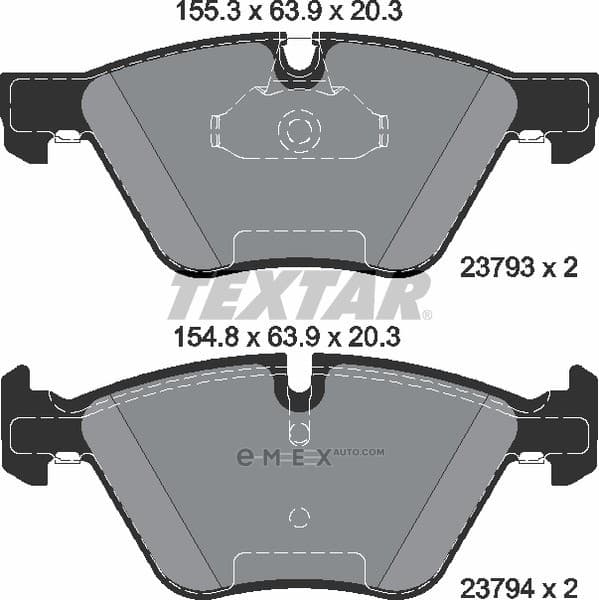 OEM PAD KIT, DISC BRAKE 2379301