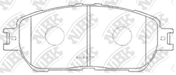 OEM PAD KIT, DISC BRAKE PN1480