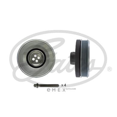 OEM PULLEY ASSY, CRANKSHAFT TVD1199A