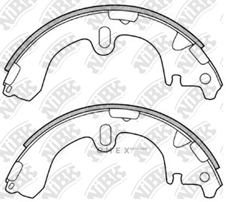 OEM SHOE KIT, DRUM BRAKE FN2285