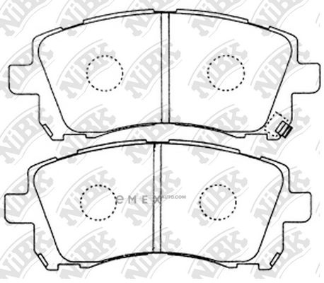 OEM PAD KIT, DISC BRAKE PN7390