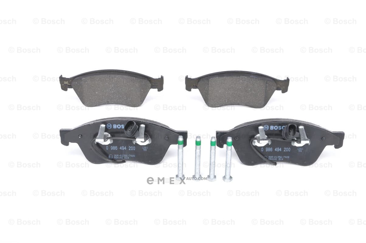 OEM PAD KIT, DISC BRAKE 0986494200