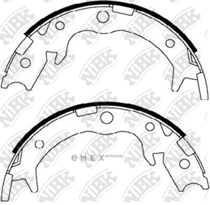 OEM SHOE KIT, DRUM BRAKE FN0570