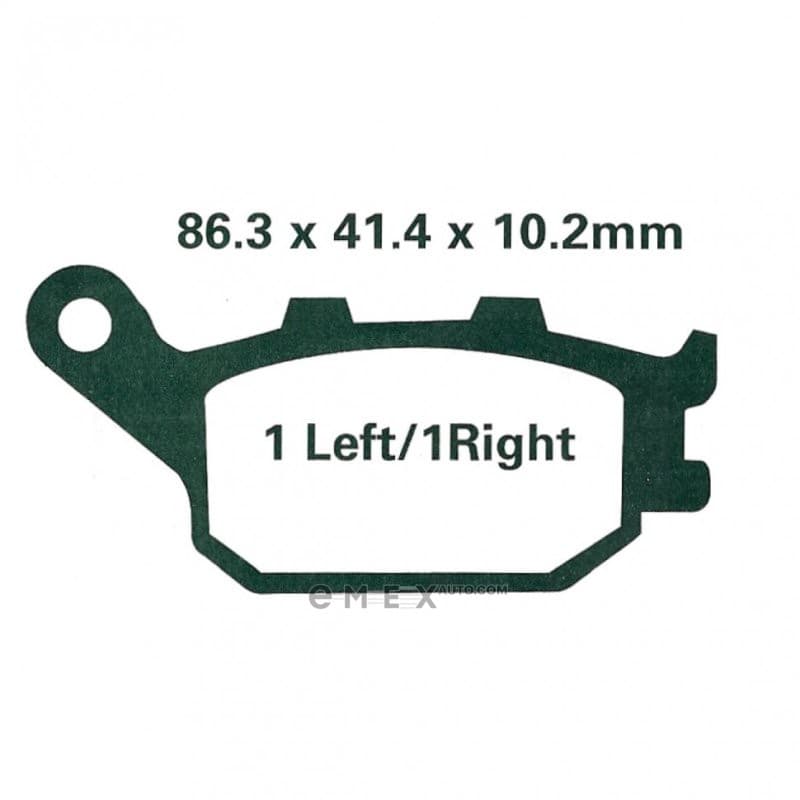 OEM PAD KIT, DISC BRAKE FA174