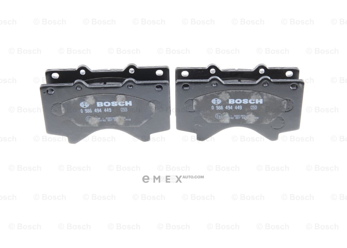 OEM Disc Brake Pad set, front 0986494449