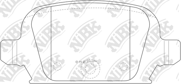 OEM PAD KIT, DISC BRAKE PN0192