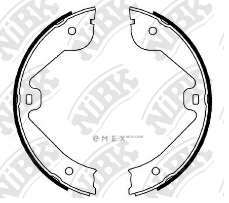 OEM SHOE KIT, DRUM BRAKE FN0638