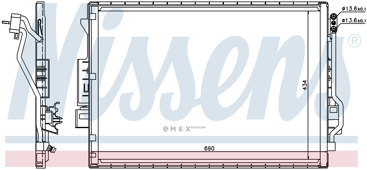 OEM RADIATOR ASSY, A/C 940137