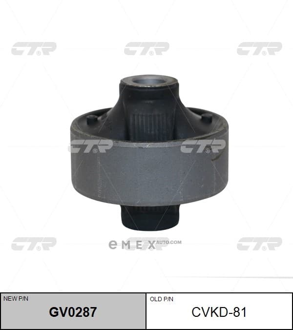 OEM BUSH DAMP. FR. CONTROL ARM CVKD81