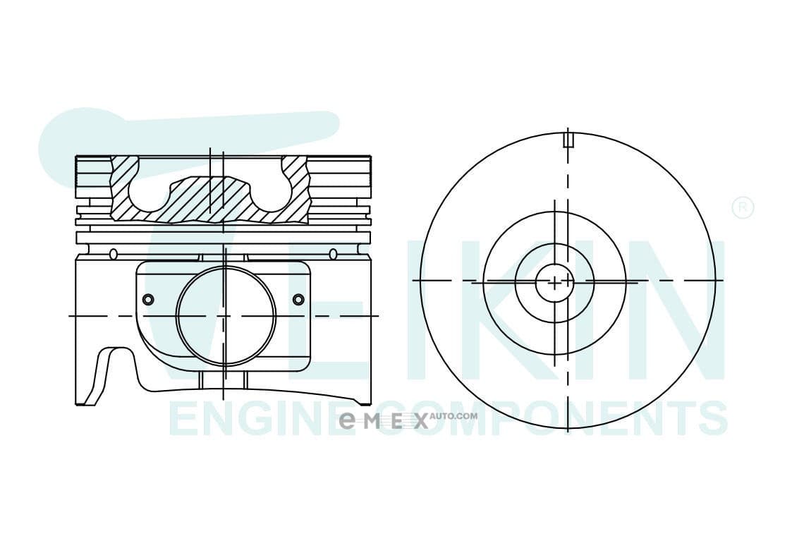 OEM PISTON ASSY 39181ASTD