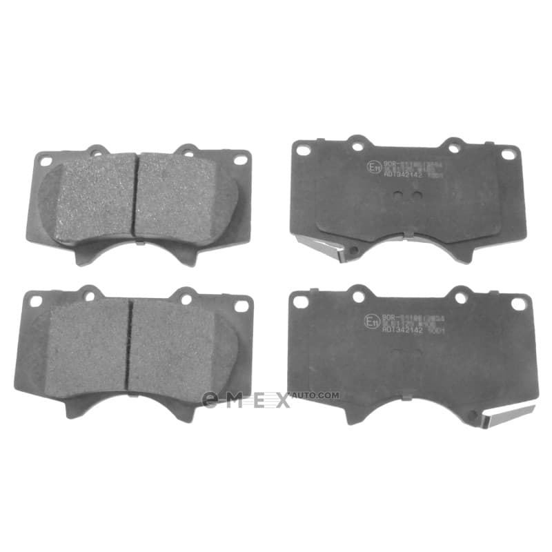 OEM PAD KIT, DISC BRAKE ADT342142