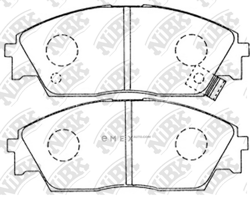 OEM BRAKE PAD PN8191