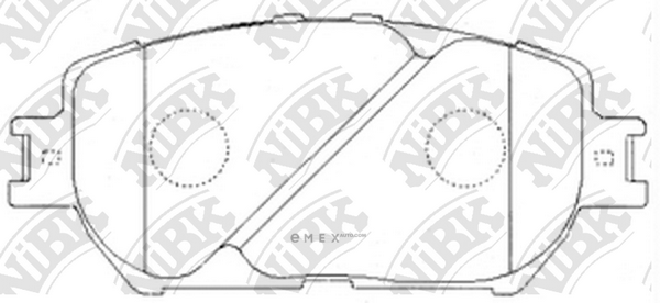 OEM PAD KIT, DISC BRAKE PN1479