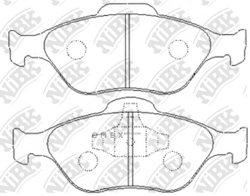 OEM PAD KIT, DISC BRAKE PN5495