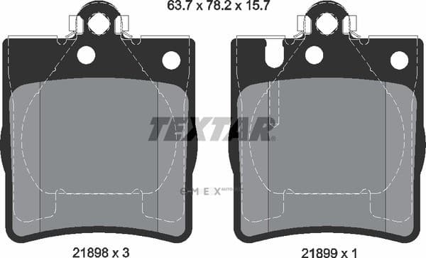 OEM BRAKE PAD 2189881