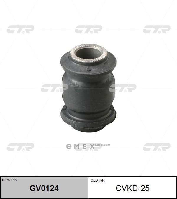 OEM BUSHING, SUSPENSION ARM CVKD25