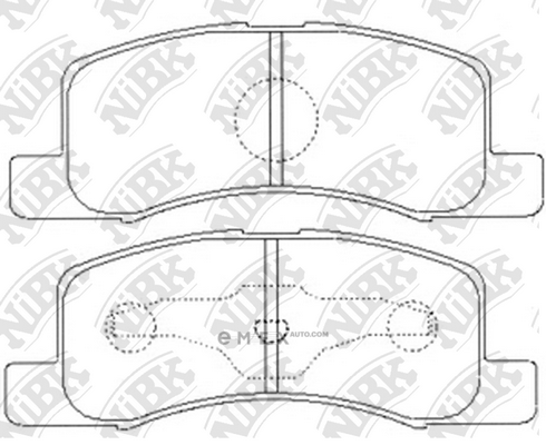 OEM PAD KIT, DISC BRAKE PN3437