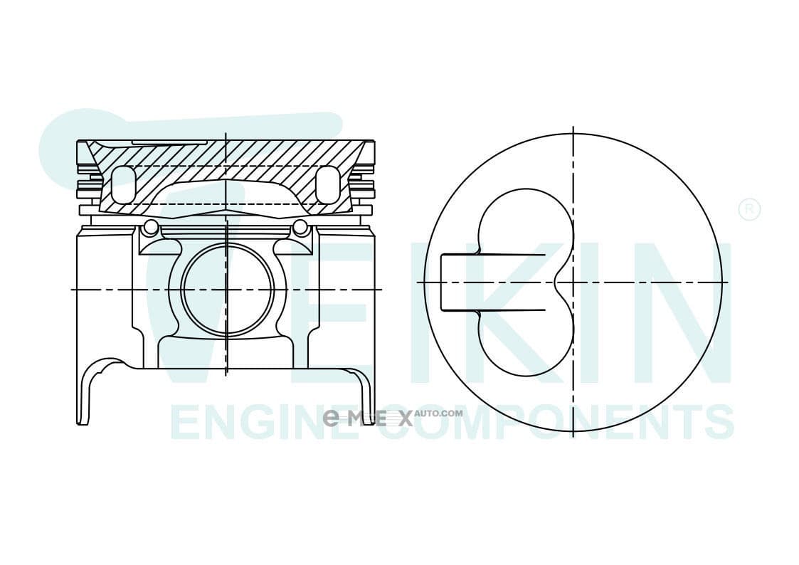 OEM PISTON ASSY 42674AGSTD