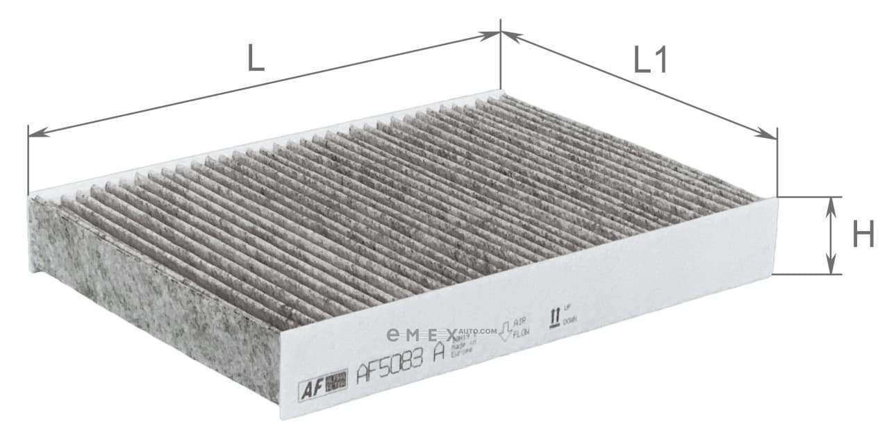 OEM FILTER ASSY, CABIN AIR AF5083A