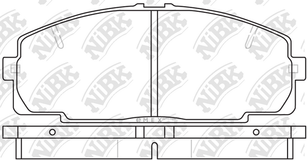 OEM PAD KIT, DISC BRAKE PN1237