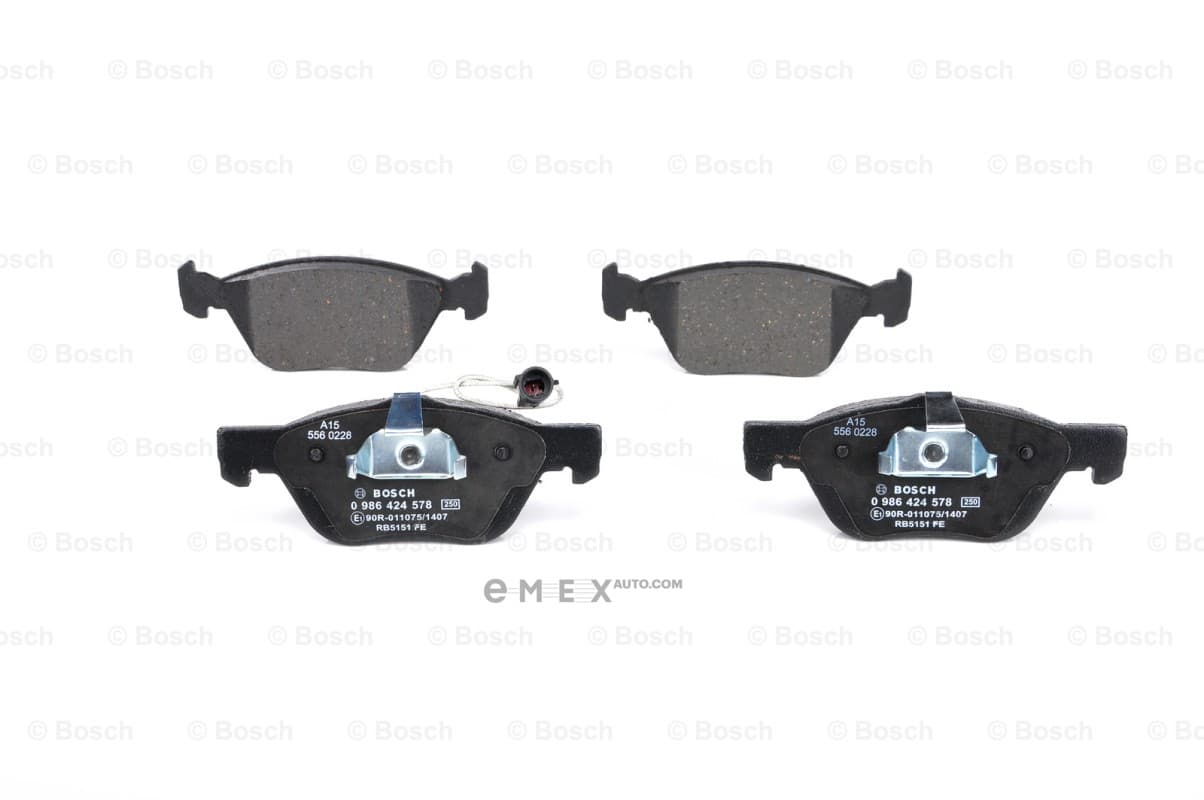 OEM DISC BRAKE PAD 0986424578