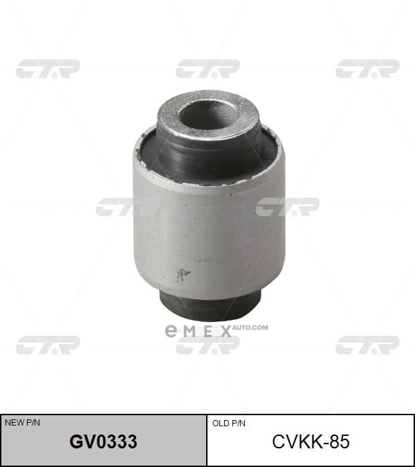 OEM BUSHING, SUSPENSION ARM CVKK85