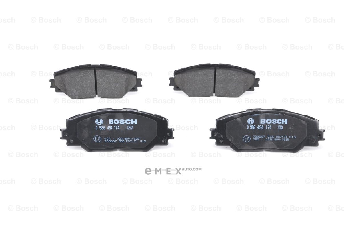 OEM Disc Brake Pad set, front 0986494174